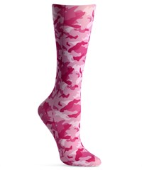 Cutieful Pink Camo Women's 10-18 mmHg Light Compression Socks