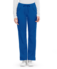 Dickies EDS Essentials Women's 7-Pocket Drawstring Waist Cargo STRETCH Scrub Pants