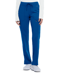 Dickies Xtreme STRETCH Women's 6-Pocket Rib Knit Cargo PETITE Scrub Pants