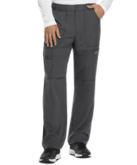 Style # D110: PEWTEDickies Dynamix Men's 6-Pocket Drawstring Scrub Pants