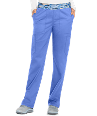 Dickies Essence Women's 6-Pocket Elastic Waist Cargo Scrub Pants