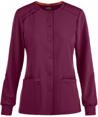 Style # D305: WINEDickies EDS Essentials Women's 2-Pocket Warm Up STRETCH Scrub Jacket 