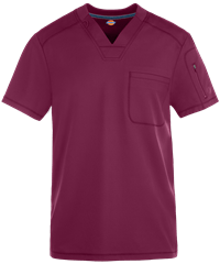 Dickies Dynamix Men's 2-Pocket V-Neck Scrub Top