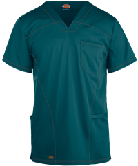 Dickies Essence Men's 3-Pocket V-Neck Scrub Top