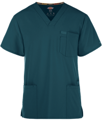 Dickies EDS Essentials Men's 4-Pocket V-Neck Scrub Top