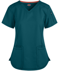 Dickies Dynamix Women's 3-Pocket V-Neck Scrub Top