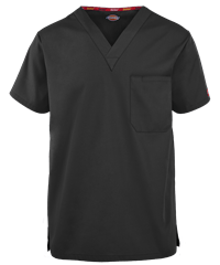 Style # D83706: BLACKDickies EDS Signature Unisex 1-Pocket V-Neck Scrub Top