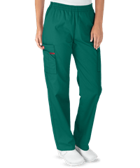 Style # D86106: HUNTEDickies EDS Signature Women's 4-Pocket Classic Fit Pull-On Scrub Pants