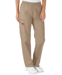 Style # D86106: KHAKIDickies EDS Signature Women's 4-Pocket Classic Fit Pull-On Scrub Pants