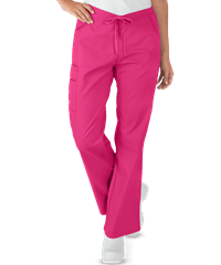 Dickies EDS Signature Women's 7-Pocket Classic Fit Drawstring Cargo TALL STRETCH Scrub Pants