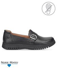 Nurse Mates Women's Daisy Grey Slip On Nursing Shoes