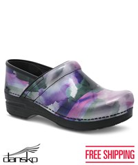 Dansko Professional Mystic Women's Patent Leather Nursing Clogs