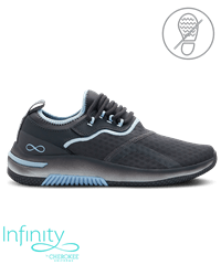 Cherokee Infinity Calibrated Fade Dart Women's Lace Up Nursing Sneaker