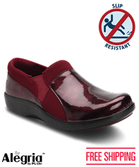 Alegria Duette Plumstastic Women's Slip On Nursing Clogs