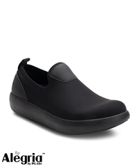 Alegria Eden Black Women's Slip On Nursing Shoes