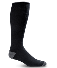 SockWell Firm Elevation Black Men's 20-30 mmHg Compression Socks