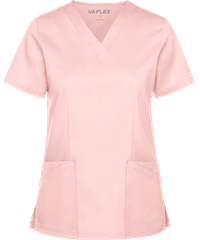 UA Flex2 Women's 4-Pocket V-Neck STRETCH Scrub Top