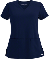 Grey's Anatomy Signature STRETCH Women's 3-Pocket Modern Fit V-Neck Scrub Top