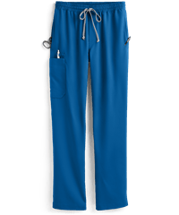 Grey's Anatomy Classic Men's 5-Pocket Elastic Waist Zip Fly Cargo Scrub Pants
