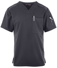 Grey's Anatomy Spandex STRETCH Murphy Men's 2-Pocket V-Neck Scrub Top