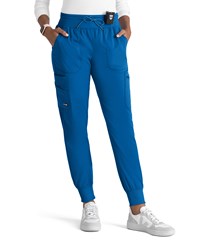 Grey's Anatomy Spandex STRETCH Carly Women's 7-Pocket Cargo Jogger Scrub Pants