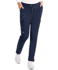 Grey's Anatomy Spandex STRETCH Women's 6-Pocket Cloud Mesh Pattern Cargo Straight Leg Scrub Pants