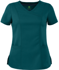 Style # HE2172: CARIBHealing Hands Purple Label Jordan Women's 2-Pocket Modern Fit STRETCH Scrub Top
