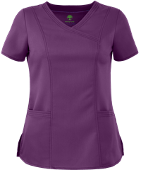 Healing Hands Purple Label Jordan Women's 2-Pocket Modern Fit STRETCH Scrub Top