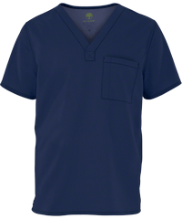 Healing Hands Blue Label James Men's 1-Pocket V-Neck Scrub Top