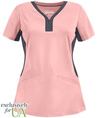 Healing Hands Purple Label Jessi Women's 3-Pocket Y-Neck STRETCH Scrub Top 