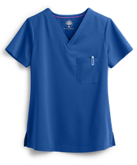 Healing Hands Purple Label Jada Women's 1-Pocket Tuck-In STRETCH Scrub Top