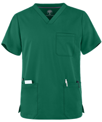 Healing Hands Purple Label Jake Men's 3-Pocket V-Neck STRETCH Scrub Top