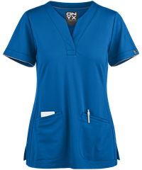 Healing Hands ONYX Alexa Women's 3-Pocket Scrub Top