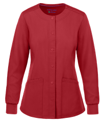 Healing Hands Purple Label Daisy Women's 4-Pocket STRETCH Scrub Jacket