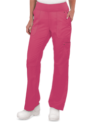 Healing Hands Purple Label Tori Women's 5-Pocket Yoga PETITE STRETCH Scrub Pants