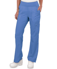 Style # HE9133: CEILHealing Hands Purple Label Tori Women's 5-Pocket Yoga STRETCH Scrub Pants