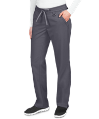 Style # HE9181: PEWTEHealing Hands Purple Label Tamara Women's 6-Pocket Convertible Drawstring Cargo STRETCH Scrub Pants