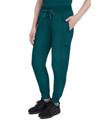 Healing Hands Purple Label Toby Women's 6-Pocket Jogger PETITE Drawstring Scrub Pant