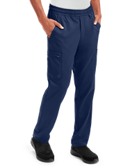 Healing Hands Purple Label Daniel Convertible Men's 6-Pocket Utility TALL Cargo STRETCH Scrub Pants