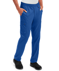 Healing Hands Purple Label Daniel Men's 6-Pocket Convertible Utility Cargo STRETCH Scrub Pants