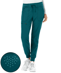Style # HL030: CARIBheartsoul Break On Through Women's 6-Pocket NXT Jogger Drawstring STRETCH Scrub Pants