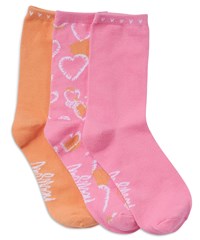 heartsoul Loving Tie Dye Women's 3-Pack Crew Socks