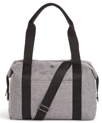 Heartsoul Madison Grey/Black Duffel Heather Bag