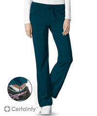 Style # IN1123: CARIBCherokee Infinity Women's 4-Pocket Drawstring STRETCH Scrub Pants