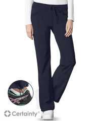 Style # IN1123: NAVYCherokee Infinity Women's 4-Pocket Drawstring STRETCH Scrub Pants