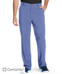 Cherokee Infinity Men's  5-Pocket Tall Tapered Cargo Antimicrobial Scrub Pants