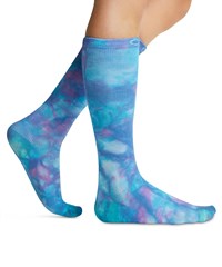 Cherokee Infinity Tie Dye Twist Women's 15-20 mmHg Moderate Compression Socks 