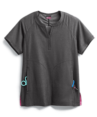 Style # K1035: HECHAkoi Lite™ STRETCH Action Women's 4-Pocket Y-Neck Scrub Top