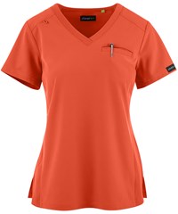 koi planet Women's 1-Pocket V-Neck Tuck-In Scrub Top