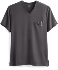 koi Next Gen On Call Men's 1-Pocket V-Neck Tuck-In Scrub Top